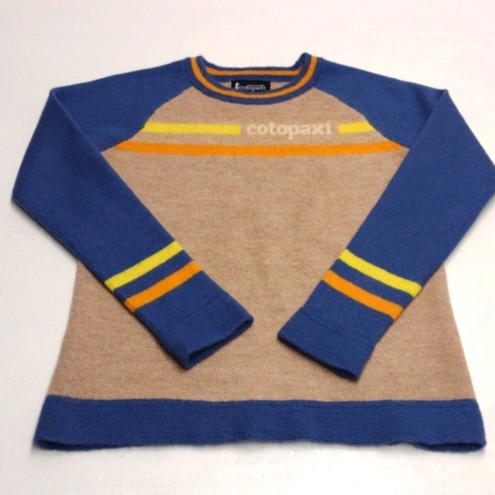 COTOPAXI 100%Cashllama Pullover Long Sleeve Sweater UNISEX, size WXS